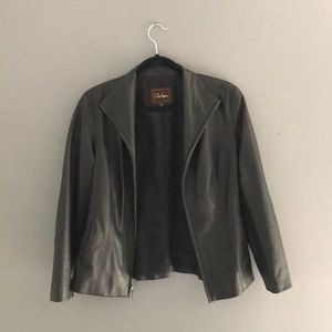 Leather jacket